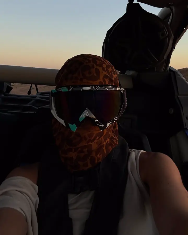 Golden-hour dune buggy drive on a Dubai desert safari — guest photo 14